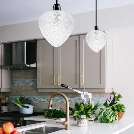 Moderne Leuchte für die Küche ELA01CRYSTAL Moderne Leuchte für die Küche ELA01CRYSTAL