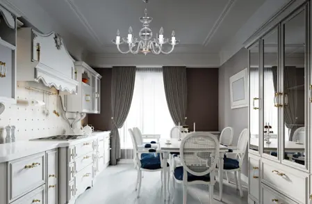 Kronleuchter für Küche und Esszimmer im Provance Stil EL251600 Kronleuchter für Küche und Esszimmer im Provance Stil EL251600