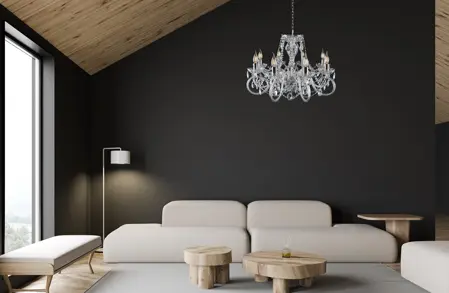 Kristallkronleuchter für moderne Wohnzimmer im skandinavischen Stil EL113801PB Kristallkronleuchter für moderne Wohnzimmer im skandinavischen Stil EL113801PB