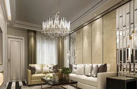 Eleganter Kronleuchter für das Wohnzimmer im Glamour-Stil EL2032402T Eleganter Kronleuchter für das Wohnzimmer im Glamour-Stil EL2032402T