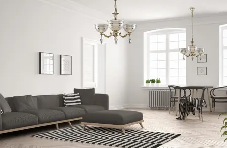 Messingleuchter für Wohnzimmer im Landhausstil L16149CE Messingleuchter für Wohnzimmer im Landhausstil L16149CE