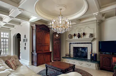 Kristall Kronleuchter für Wohnzimmer im Schlossstil L425CE Kristall Kronleuchter für Wohnzimmer im Schlossstil L425CE